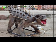 Park rozrywki Realistyczny animatroniczny dinozaur naturalnej wielkości Animatroniczny ankylozaur