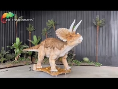 Realistyczne sterowanie indukcją Animatroniczne dinozaury Animatroniczne triceratops dla atakacji