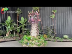 Animatroniczny Dragon Park Tematyczny Dekoracja Rzeczywisty Dragon Model