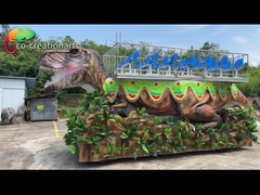 Animatroniczny T-Rex Płynie Animatroniczny samochód dinozaura Dekoracja parku rozrywki Sprzęt festiwalowy