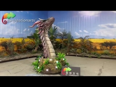 Animatroniczny Dragon Park Tematyczny Dekoracja Rzeczywisty Dragon Model