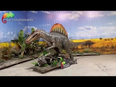 Animatroniczne symulacje dinozaurów Szczyt polowania na spinozaurów Dekoracja parku rozrywki