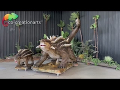 Animatroniczny Ankylosaurus w naturalnym rozmiarze Symulacja dinozaurów dla Jurassic Attraction