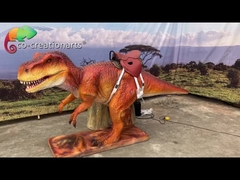 Dzieci Animatronic Walking Dinosaur Jeździe Elektryczny Jeździe T Rex