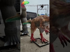 Model Oviraptor realistyczny animatroniczny dinozaur sztuczny dinozaur odporny na słońce
