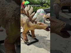 Rozmiar naturalny Stegosaurus Animatronic Realistyczny wygląd dinozaury Do dekoracji parku rozrywki