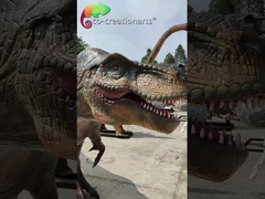 5M T Rex Jurassic Park Animatronic Park Rozrywki Dinozaury Odpowiedni dźwięk