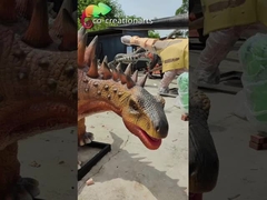 6M Life Size Animatronic Dinosaurs Huayangosaurus Model na plac zabaw