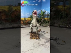 Realistyczny Animatroniczny dinozaur animatroniczny velociraptor
