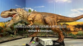 Ultrarealistyczny Animatronic T Rex dla parków rozrywki
