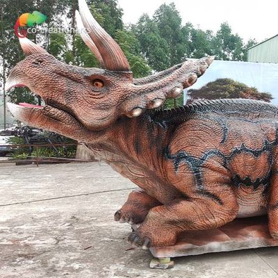 Animatroniczny model Triceratops dla dekoracji parku rozrywki