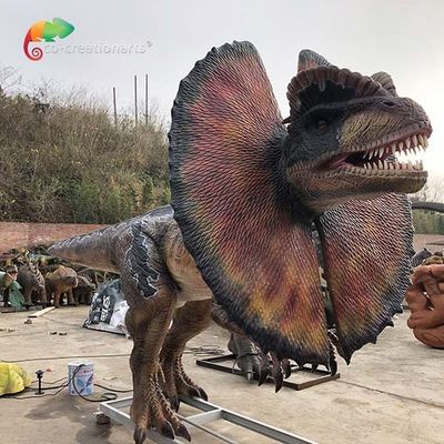 kupować Dilophosaurus Animatronic Factory Life Size Park rozrywki Animatonic Dinosaur Dilophosaurus online manufacture