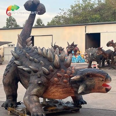 kupować Park rozrywki Life Size Animatronic Dinosaurs Ankylosaurus Realistyczny model dinozaura do parku rozrywki online manufacture