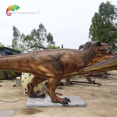 kupować Life Size Animatronic Dinosaur T-Rex Realistic Dinosaur Model For Amusement Park online manufacture