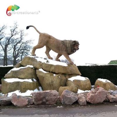 kupować Sztuczne zwierzęta Safari Realistyczny animatroniczny lew do Zoo Park 110V 220V online manufacture