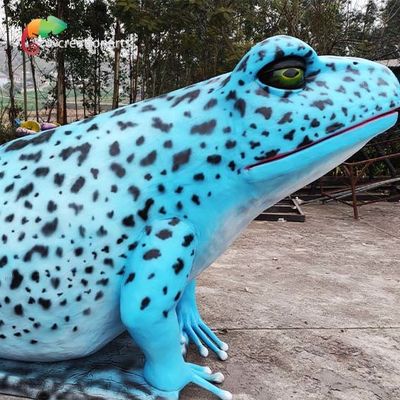 kupować Gigantyczne roboty realistyczne animatroniczne zwierzęta niebieska realistyczna fałszywa żaba 50 Hz 60 Hz online manufacture
