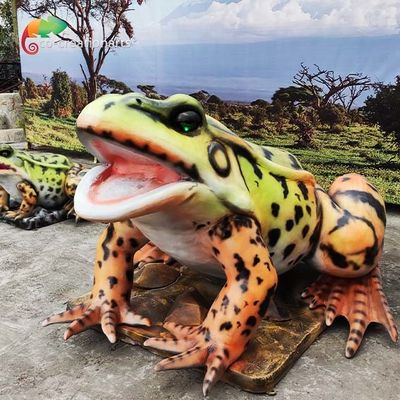 kupować Dekoracja krajobrazowa Realistyczne zwierzęta animatroniczne Żywa wielkość Żaba Odporność na wodę online manufacture