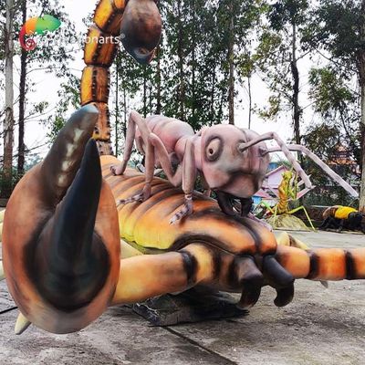 kupować Realistyczne realistyczne animatroniczne zwierzęta Skorpiony walczą z odpornością mrówek na słońce online manufacture