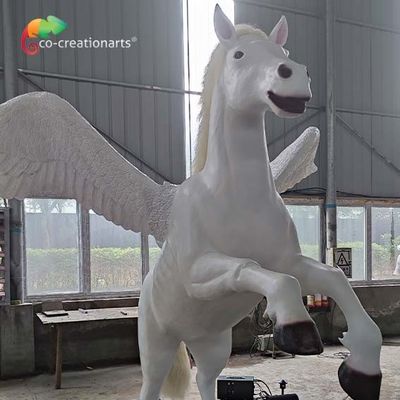 CE Weather Proof Symulacja Realistyczne animatroniczne zwierzęta Pegasus Fun Park Animals