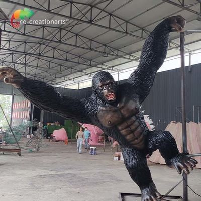 kupować Konfigurowalny ruchomy animatroniczny goryl do zdalnego sterowania parkiem rozrywki online manufacture