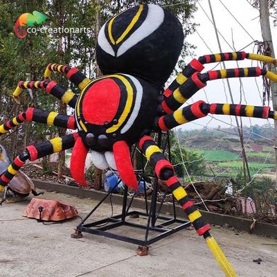 kupować Ogród botaniczny gigantyczny animatroniczny pająk z żywym dźwiękiem Web Life Size online manufacture