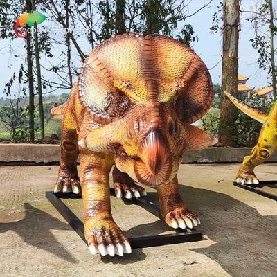 kupować Żywica Protoceratops Duże Posągi Zwierząt Z Włókna Szklanego Dinozaurów Gładka Powierzchnia online manufacture
