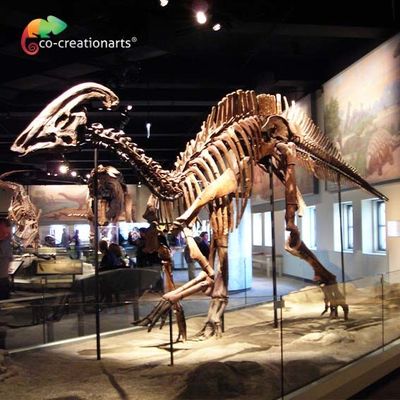 kupować Wodoodporna replika szkieletu Parasaurolophus z filmu Jurassic World o długości 15 metrów online manufacture