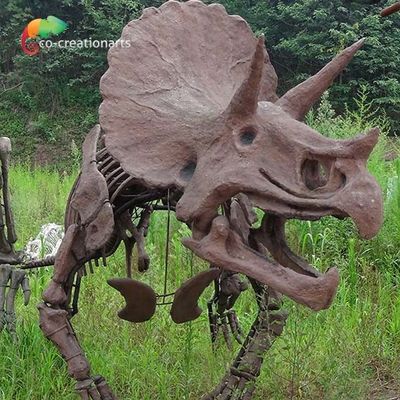 Dekoracja drogi Dinozaur Triceratops Szkielet