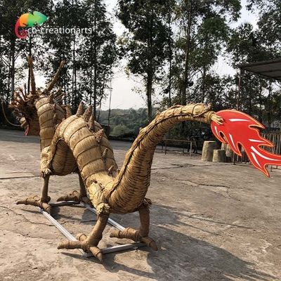 kupować Stalowa rama Custom Made Animatronics Słomkowy ręcznie robiony smok online manufacture