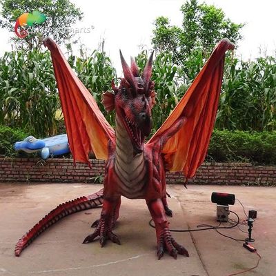 Dobra cena. Wystawa tematyczna na świeżym powietrzu CE Animatronic Dragons Life Size Smok do parku rozrywki w Internecie