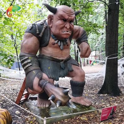 Wykonana na zamówienie animatroniczna postać 110/220 V z żywym dźwiękiem