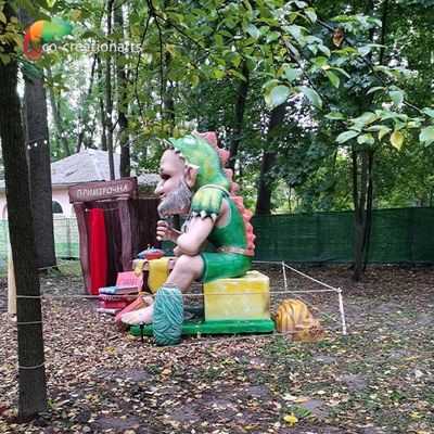 Dobra cena. Anti Aging Animatronic Character Giant Animatronics na wystawę w parku rozrywki w Internecie