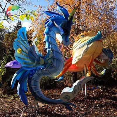 kupować Wystawa rozrywki w akwarium Chińskie lampiony festiwalowe Hippocampus Animal Lanterns online manufacture
