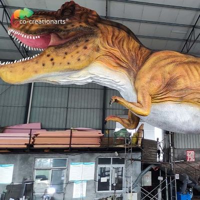 18-metrowy gigantyczny animatroniczny wodoodporny model dinozaura T-Rex na wystawę zewnętrzną