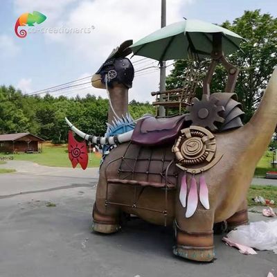Dobra cena. Wysokiej wytrzymałości Parada dinozaurów Płynący pojazd dla City Plaza w Internecie