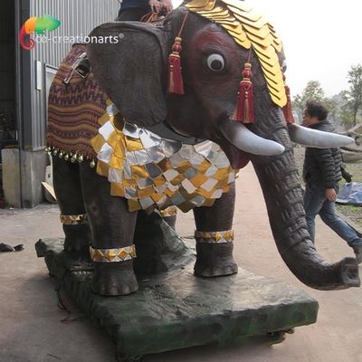Dobra cena. CE Custom Made Animatronics Elephant Children Ride Interactive Equipment w Internecie