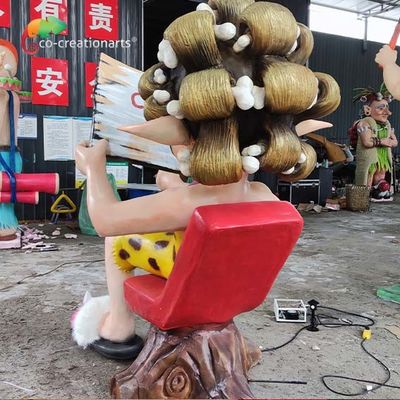 Rainproof Custom Made Animatronics Posąg postaci z kreskówek na pokaz w parku