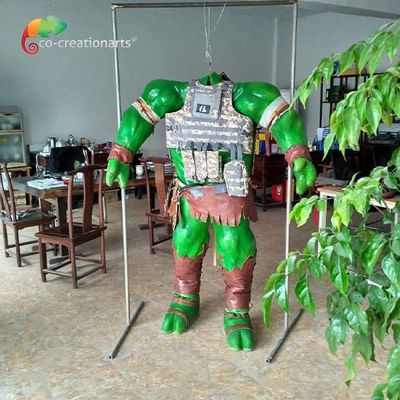 Park rozrywki Animatronic kostium żółwia kostium dla dorosłych wodoodporny