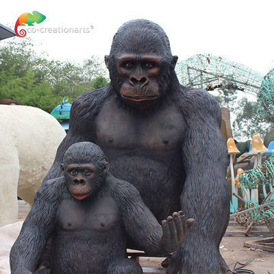 kupować 2 metry wysokości Certyfikat Iso Ce z włókna szklanego Animatronic Orangutan online manufacture
