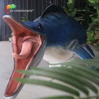 kupować Ręcznie robione statuetki z włókna szklanego Mosasaur na wystawę zewnętrzną online manufacture
