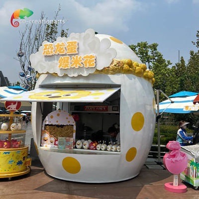 kupować Popcorn Customized Kiosk Włókna Szklane Do Parku Zabaw online manufacture