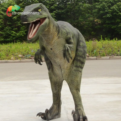 Dobra cena. 1.7m Animatroniczny dinozaur Velociraptor kostium realistyczny tworzyć spektakularne sceny jurasy w Internecie