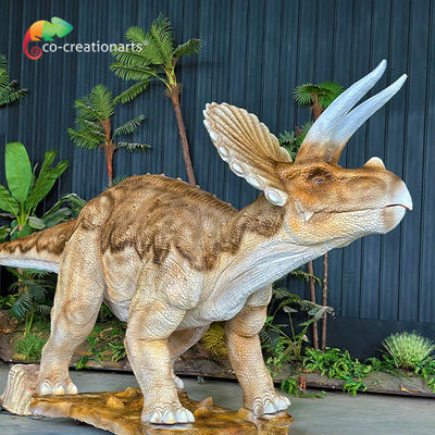 kupować Realistyczne sterowanie indukcją Animatroniczne dinozaury Animatroniczne triceratops dla atakacji online manufacture