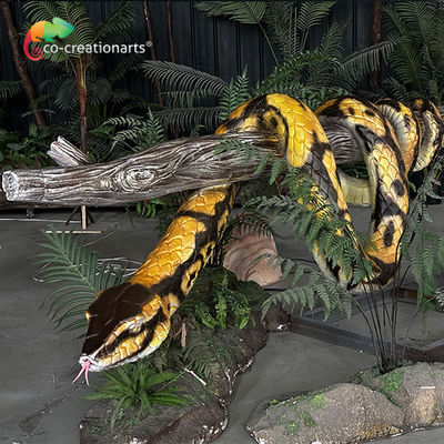 Animatroniczne węże symulowane zwierzęta dla atrakcji w parku rozrywki