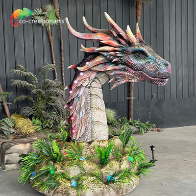 Dobra cena. Animatroniczny Dragon Park Tematyczny Dekoracja Rzeczywisty Dragon Model w Internecie