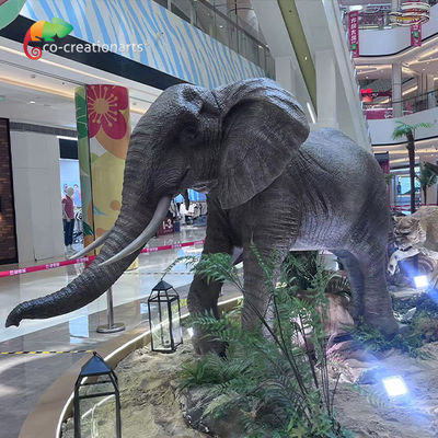 Animatroniczne repliki zwierząt Animatroniczne słonie Do dekoracji parku rozrywki
