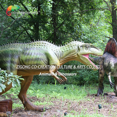 Animatroniczny Giganotosaurus Rozmiar życiowy Dinosaury Jura Park rozrywki Dinosaury