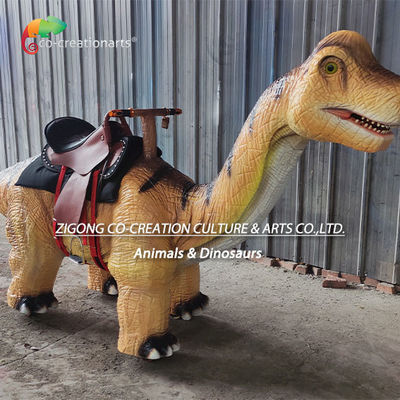 Animatronic Walking Brachiosaurus Simulacja Walking Dinosaurs Totów Jeździć Na Placu Zabaw