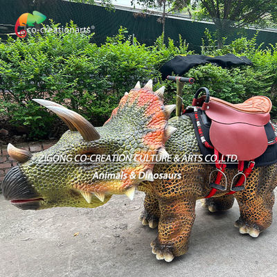 Animatronic Walking Triceratops Walking Dinosaur Sprzęt do zabawy dla młodzieży