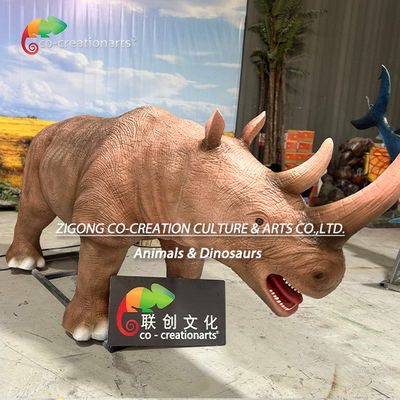 kupować Animatroniczne Zwierzęta Symulacja nosorożca Dekoracja parku rozrywki online manufacture
